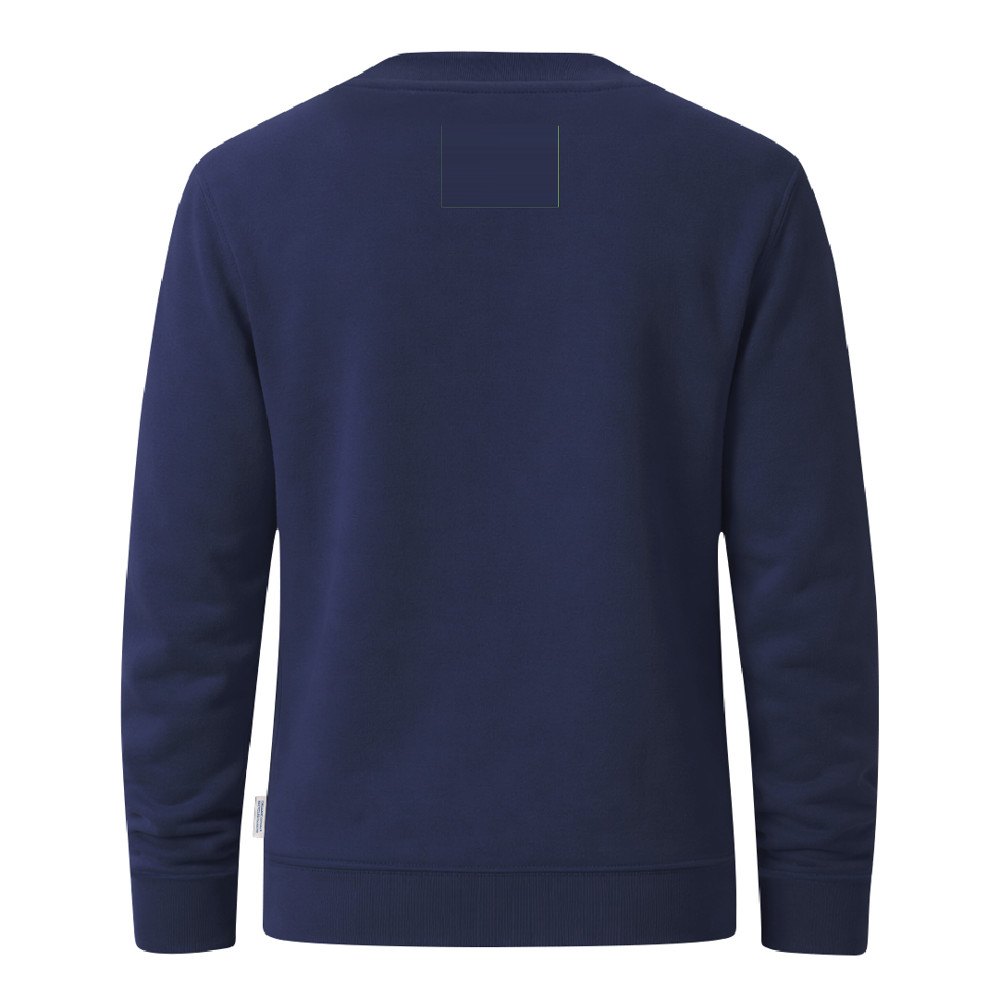 Volwassene Sweatshirt Skelton — drukvlak hoog op de rug