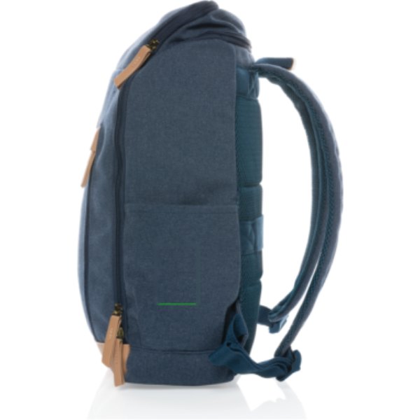 Impact AWARE™ 16 oz. rcanvas 15 inch laptoprugzak — drukvlak artikel rechts onder