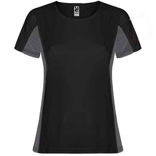 Shanghai 140 g/m² sportshirt met korte mouwen voor dames — drukvlak linker bicep