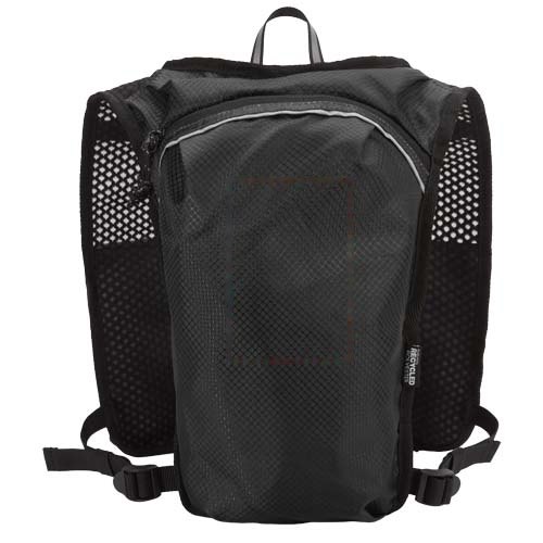 GRS gerecycled hardloopvest met hydratatiepack 5 l — drukvlak romp