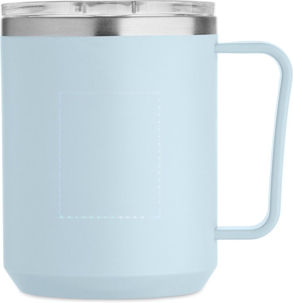 COCOA - Dubbelwandige mok 400ml — drukvlak rechtshandig