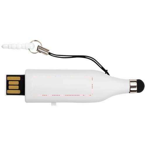 Stylus USB stick — drukvlak achterzijde