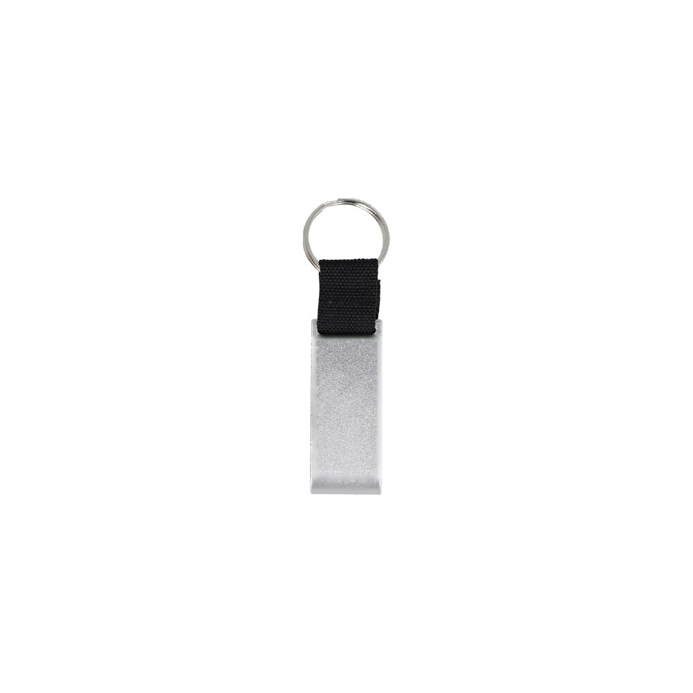 3-in-1 flesopener sleutelhanger — drukvlak groot op metalen deel