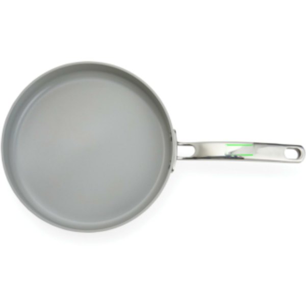 VINGA Alte RCS gerecycled aluminium koekenpan 25 cm — drukvlak handvat