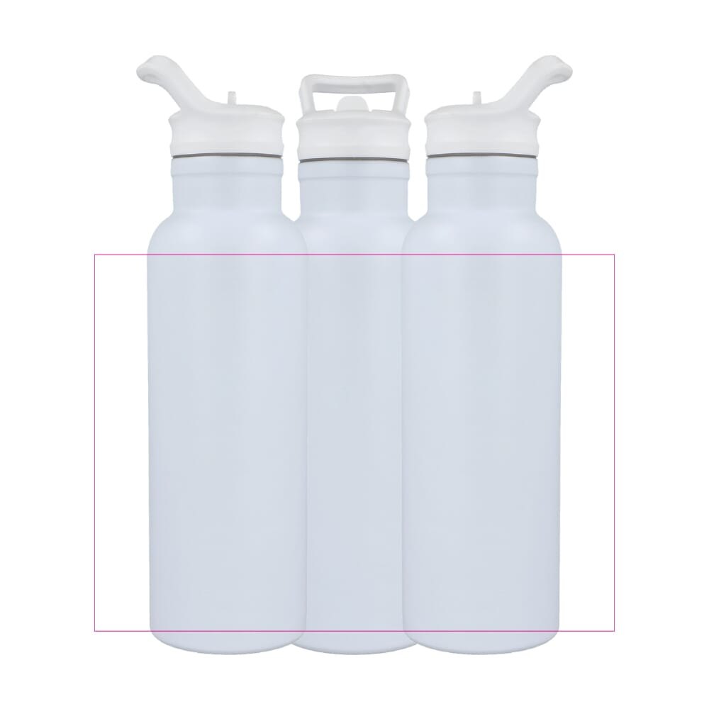 Darion Thermo fles 500ml — drukvlak rondom