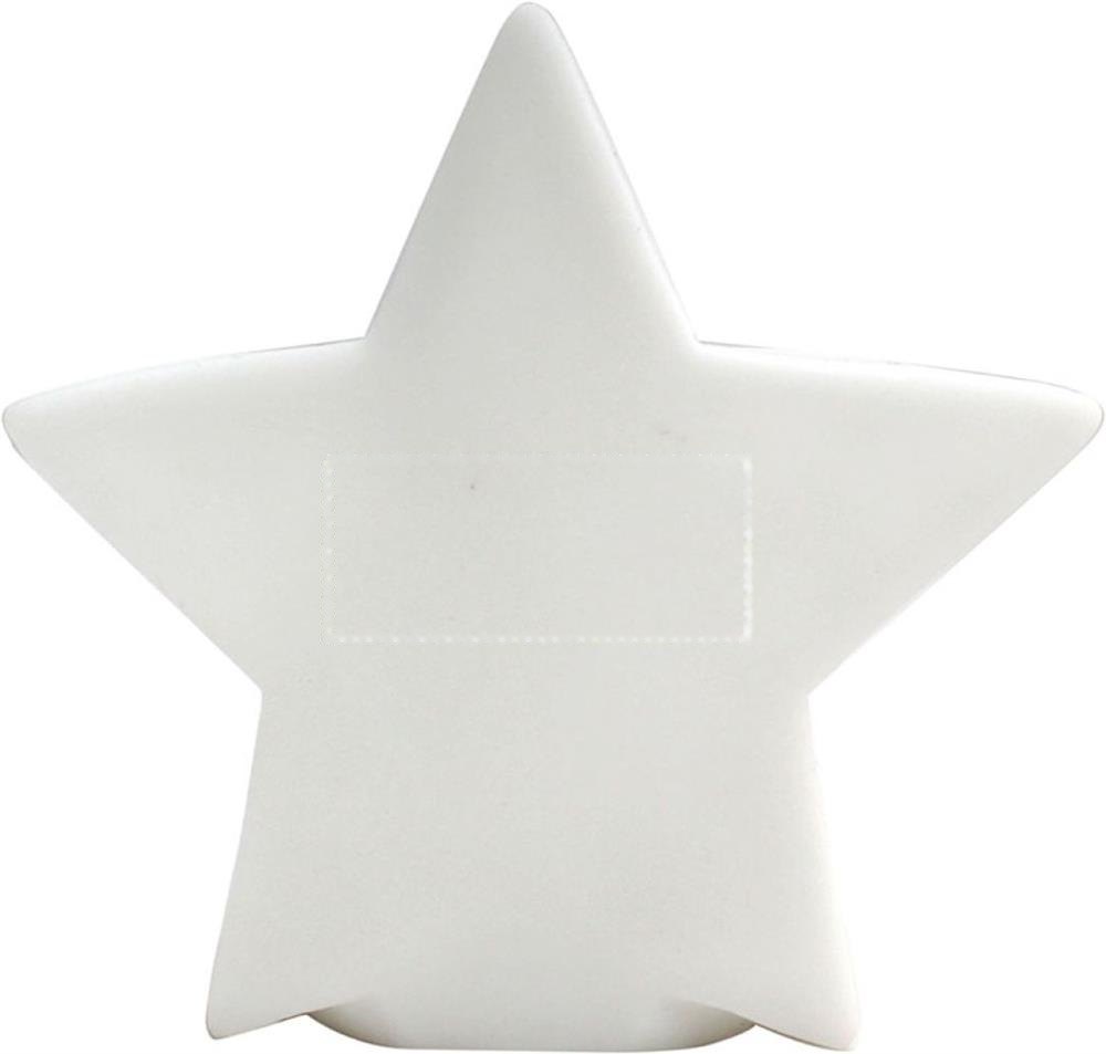 LUMISTAR - Ster met LED licht — drukvlak achterzijde