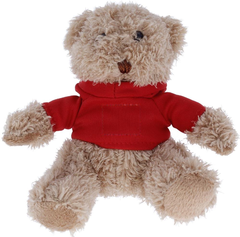 JOHNNY - Teddybeer met sweatshirt — drukvlak tshirt