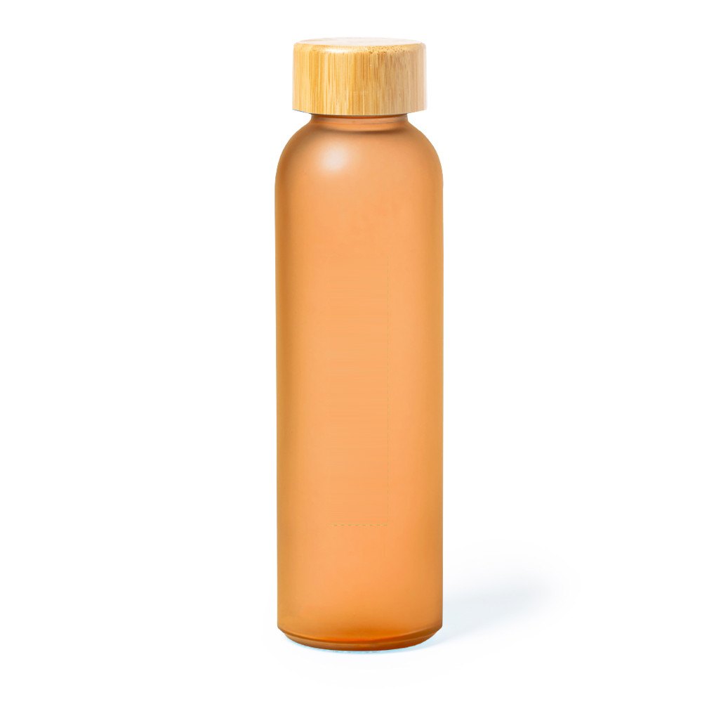 Sublimatie Fles Vantex — drukvlak verticaal op de voorzijde