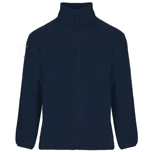 Artic fleece kinderjack met volledige rits — drukvlak rechter bicep