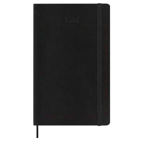 Moleskine dag-agenda voor 12 maanden met zachte kaft — drukvlak voorzijde