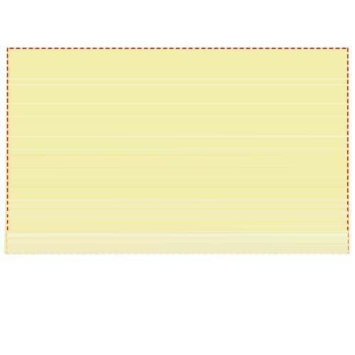 Sticky-Mate® sticky notes 127x75 mm — drukvlak vellen (staand lijm links)