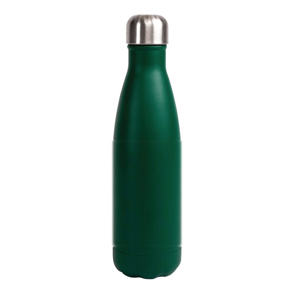 Sagaform Nils stalen fles gepoedercoat 500 ml — drukvlak achterzijde