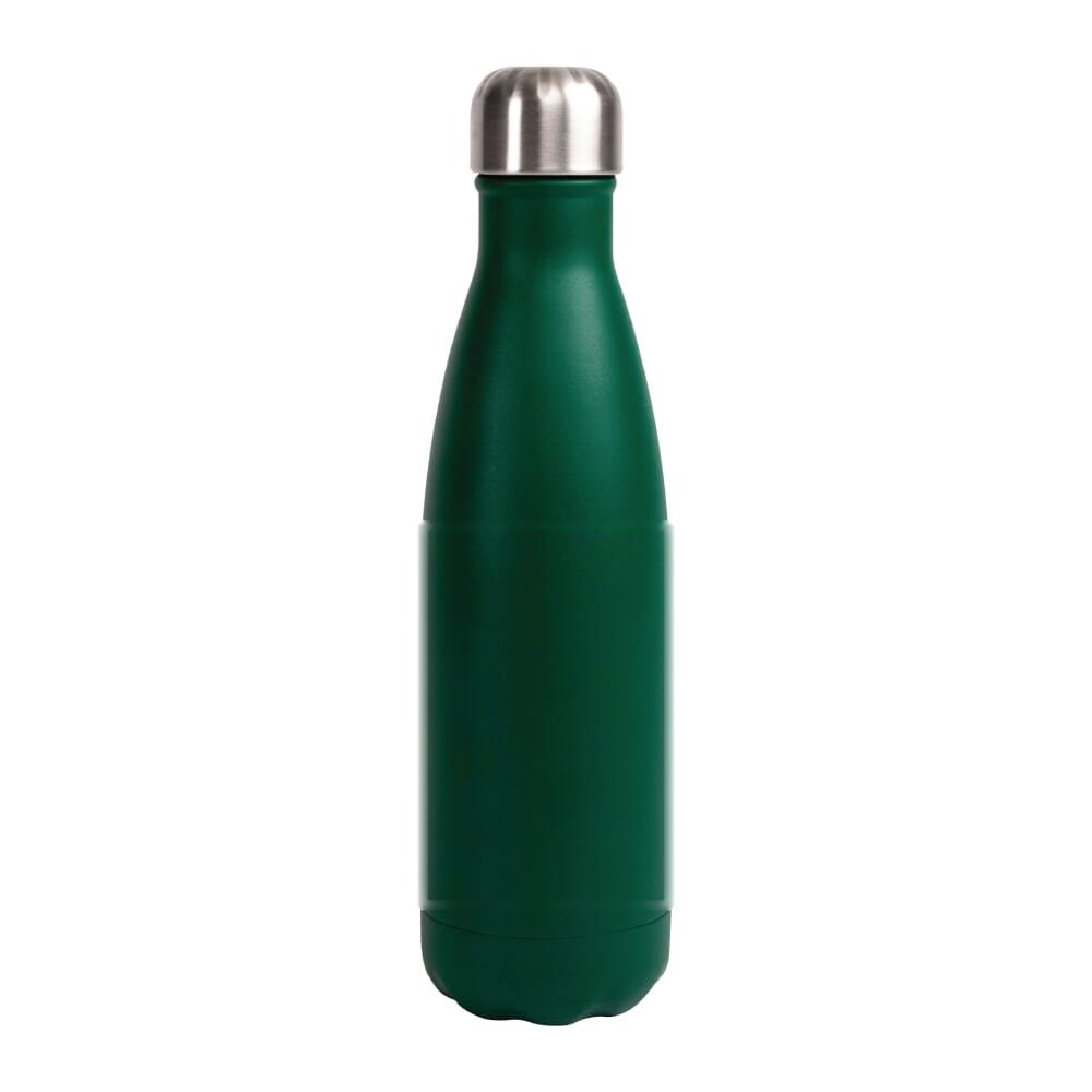Sagaform Nils stalen fles gepoedercoat 500 ml — drukvlak voorzijde