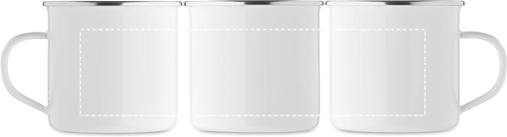 PLATEADO L - Geëmailleerde sublimatie 500ml — drukvlak drukvlak 1