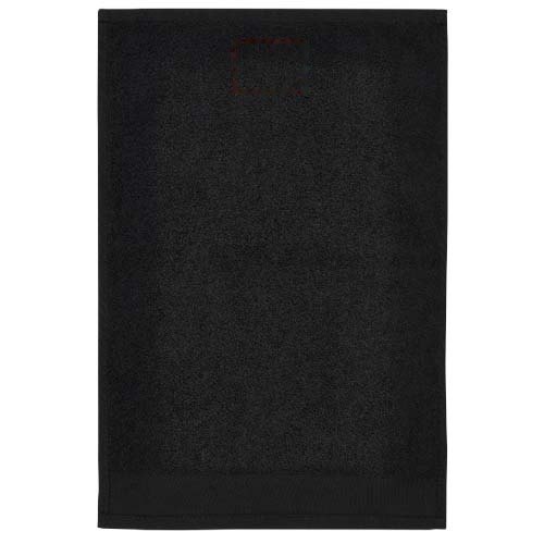 Chloe handdoek 30 x 50 cm van 550 g/m² katoen — drukvlak bovenzijde