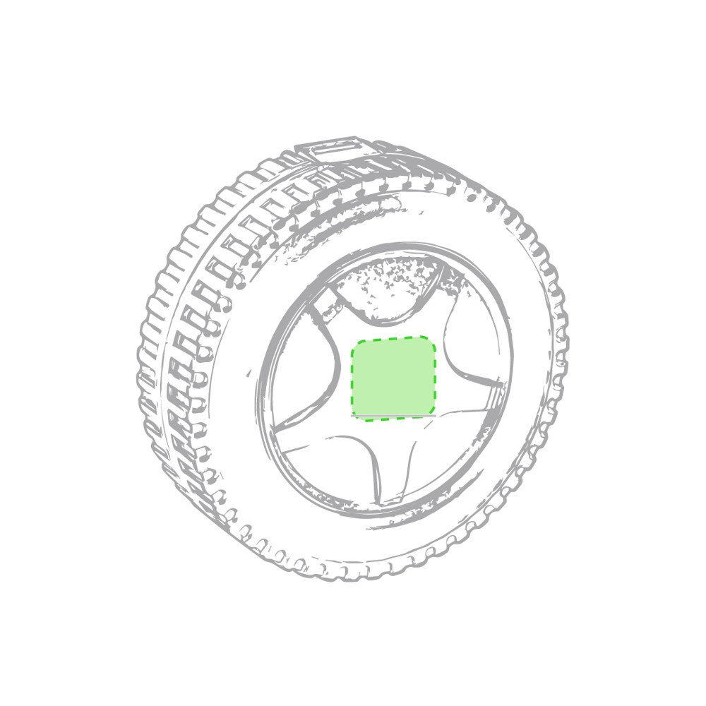 Gereedschaps Set Wheels — drukvlak op de velling