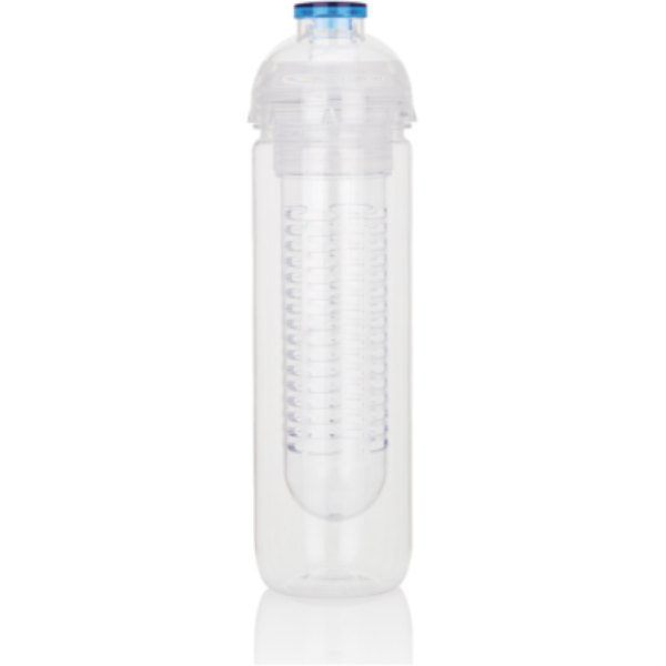 Waterfles met infuser — drukvlak artikel achterzijde midden