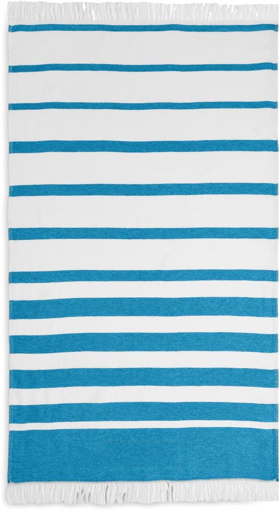 WAVE - SEAQUAL® hamamdoek 100x170 — drukvlak towel stripe