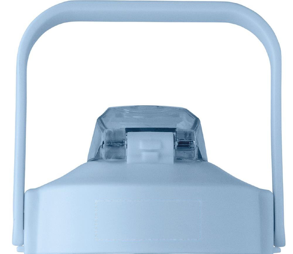 ACTIVATE MAX - RPET waterfles 2000ml — drukvlak deksel zijde