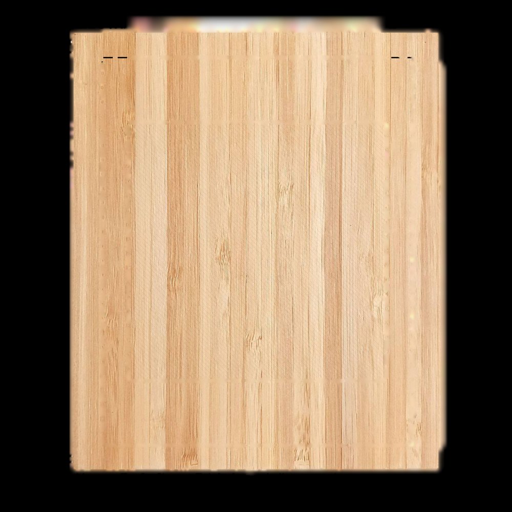 BAMBOO CHESS - Wijnset met schaakspel — drukvlak gecentreerd op de achterkant