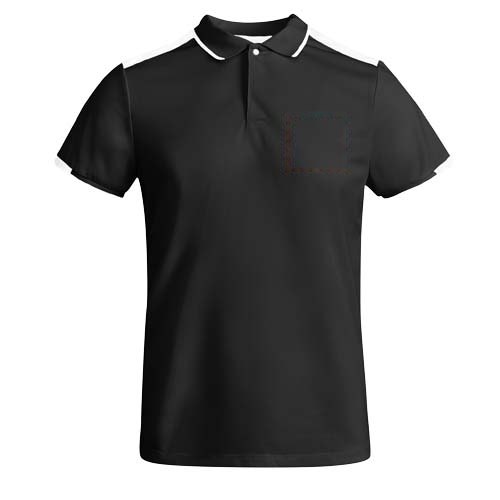 Tamil 150 g/m² sportpolo met korte mouwen voor heren — drukvlak linker borst