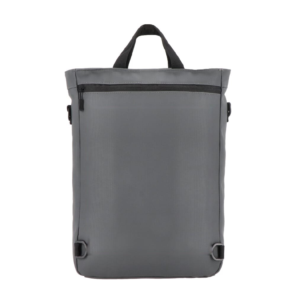PU Kyiv laptoprugzak 28 x 42 x 12.5 cm — drukvlak achterkant