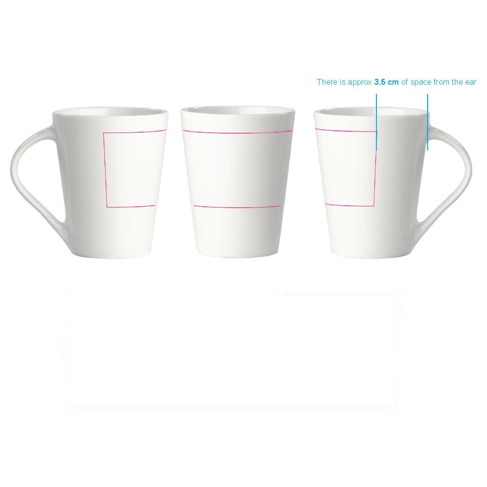 Mok Nice 270ml — drukvlak rondom