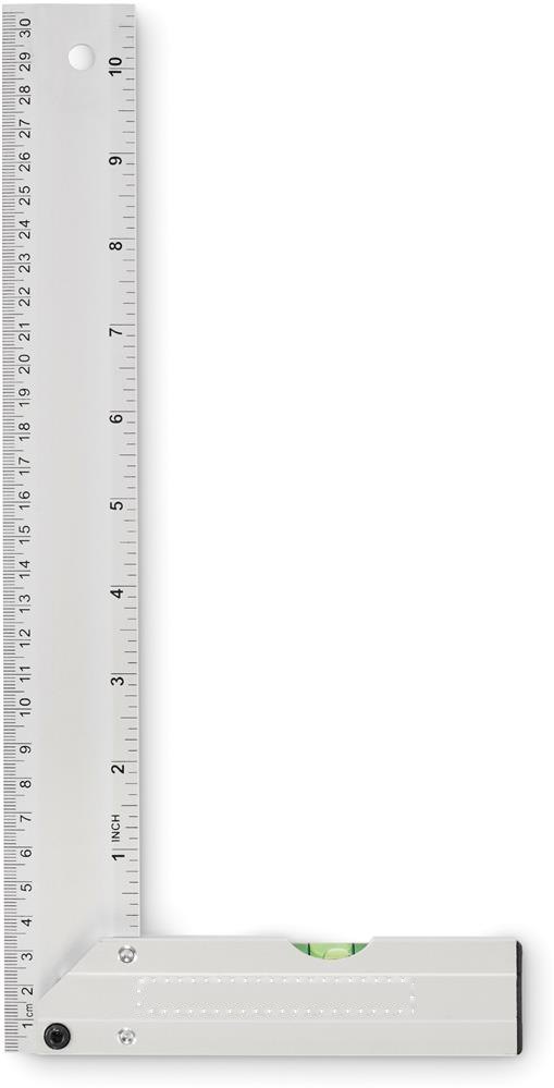 MEJURE - Aluminium waterpasliniaal 30cm — drukvlak zijde 2 level