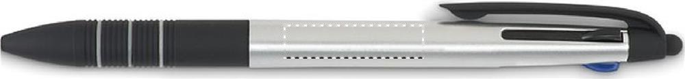 MULTIPEN - Balpen met stylus — drukvlak romp rechts