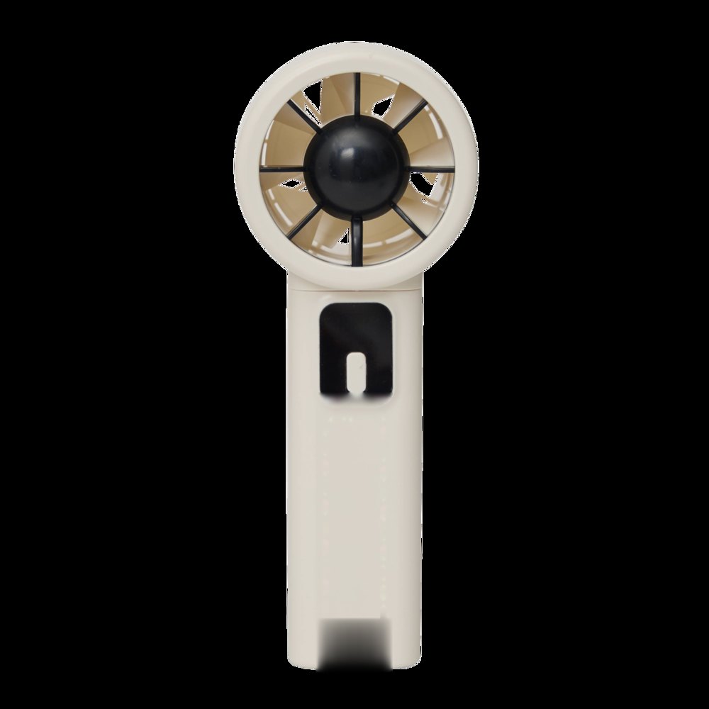 SILENTJETSTREAM - Handventilator — drukvlak gecentreerd op het handvat