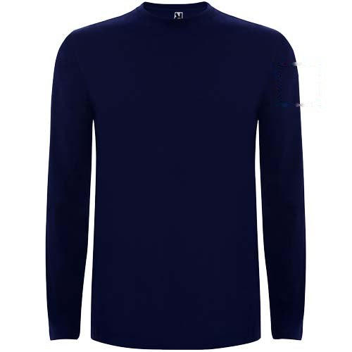 Extreme 160 g/m² kindershirt met lange mouwen — drukvlak linker bicep