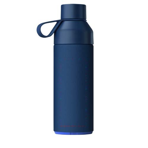 Ocean Bottle vacuümgeïsoleerde waterfles van 500 ml — drukvlak rondom