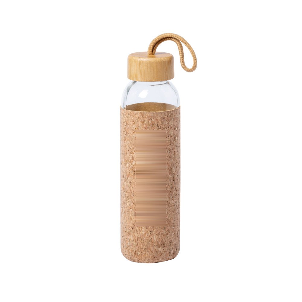 Fles Trupak — drukvlak op de kurken hoes