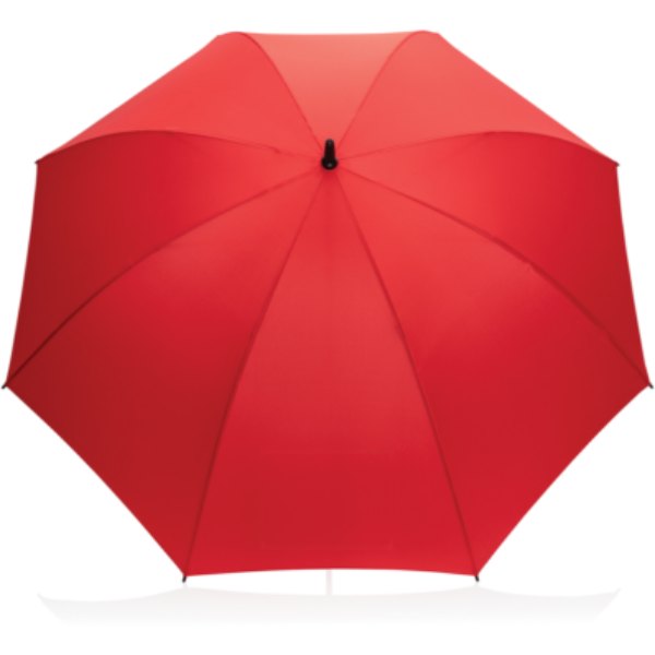 30" Impact AWARE™ RPET 190T storm proof paraplu — drukvlak paraplu