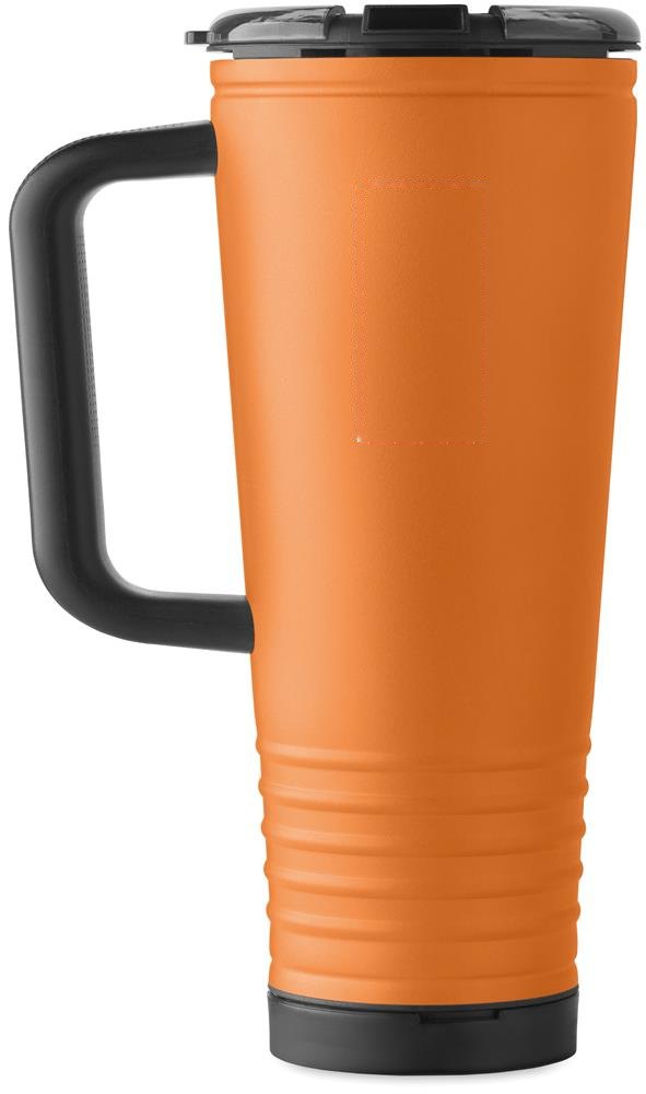 HOWLER CUP - Dubbelwandige beker 700ml. — drukvlak linkshandig
