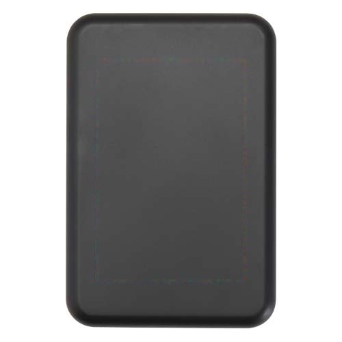 Acrab magnetische draadloze powerbank van 5000 mAh 15 W met 20 W PD van gerecycled plastic — drukvlak voorzijde