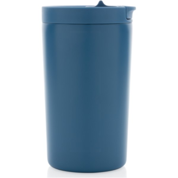 RCS gerecycled roestvrijstalen vacuüm lekvrije mok — drukvlak artikel links