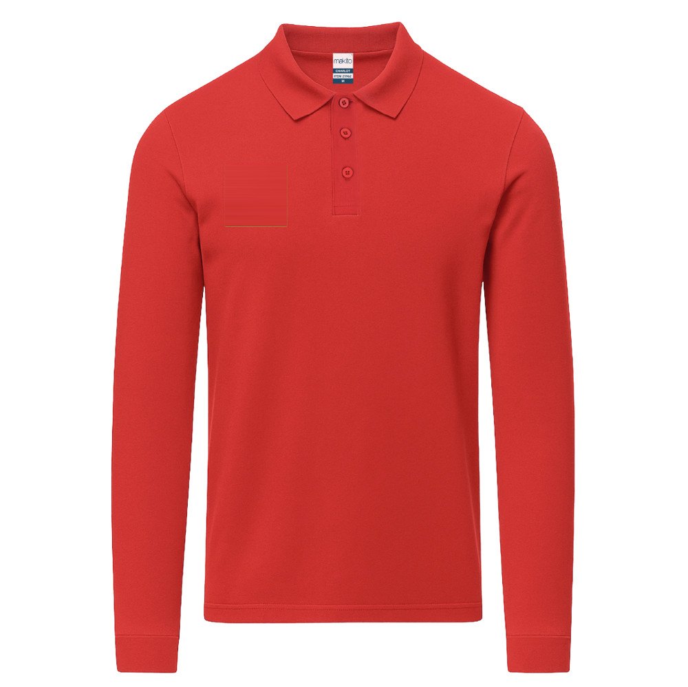 Volwassene Kleuren T-Shirt Charlot — drukvlak rechterborst