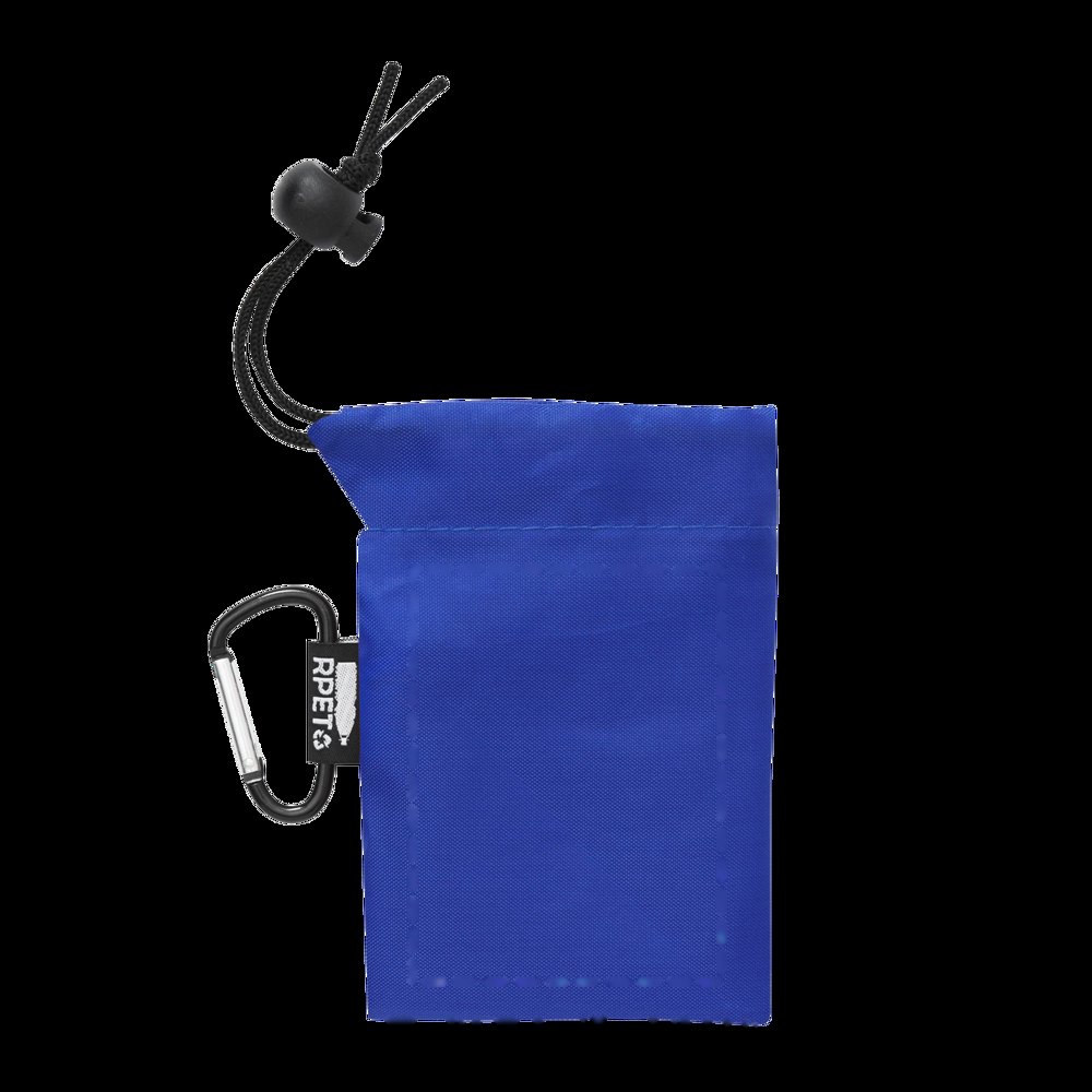 ECO SAFE - Regenponcho — drukvlak gecentreerd op de tas