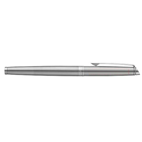 Waterman Hémisphère rollerbalpen (zwarte inkt) — drukvlak dop