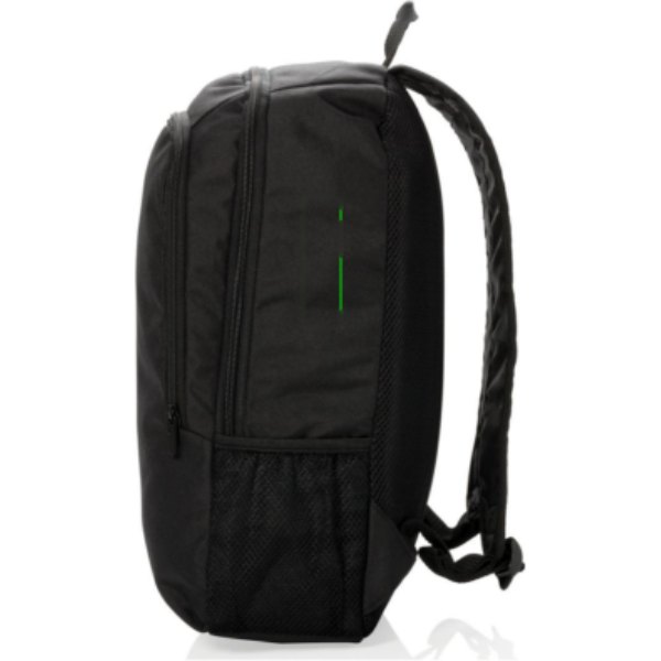 17" zakelijke laptop rugzak PVC vrij — drukvlak artikel zijkant rechts