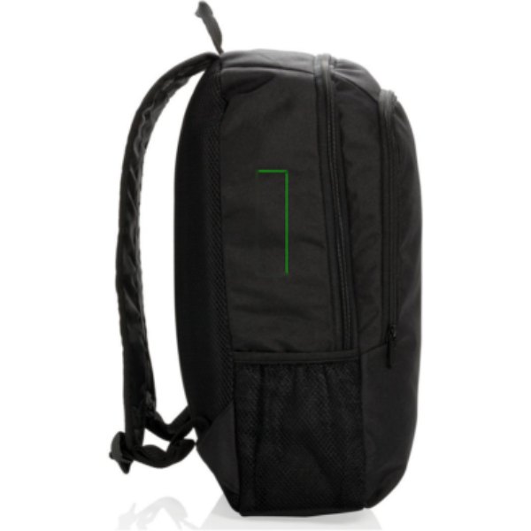 17" zakelijke laptop rugzak PVC vrij — drukvlak artikel zijkant links
