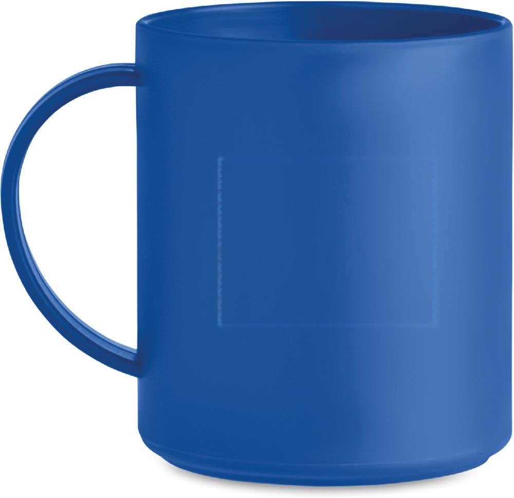 MONDAY - Herbruikbare mok 300 ml — drukvlak linkshandig