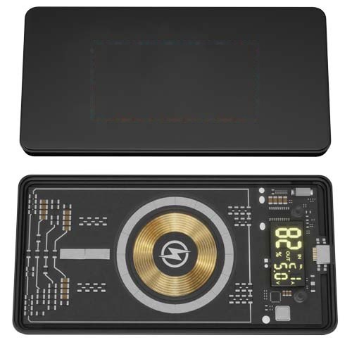 SCX.design P19 magnetische draadloze powerbank van 5000 mAh 5 W — drukvlak voorzijde