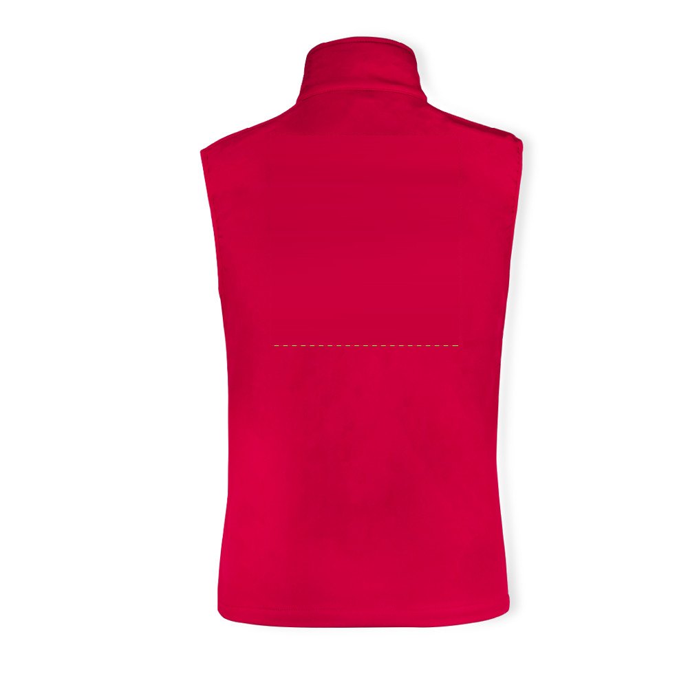 Vest Balmax — drukvlak groot op de rug
