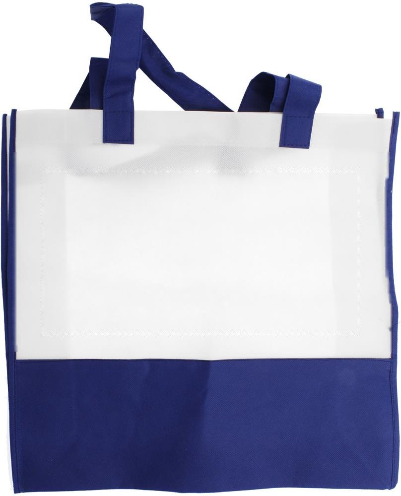 VIVI - Boodschappen- of strandtas — drukvlak achterzijde white deel