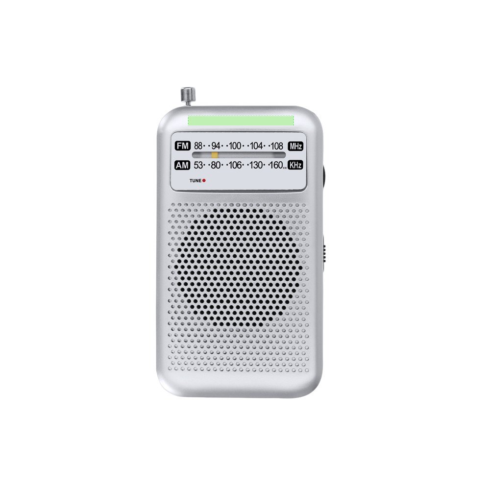 Radio Mester — drukvlak bovenaan de voorkant