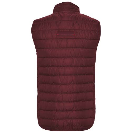 Oslo geïsoleerde bodywarmer voor heren — drukvlak impact hoog op de achterzijde