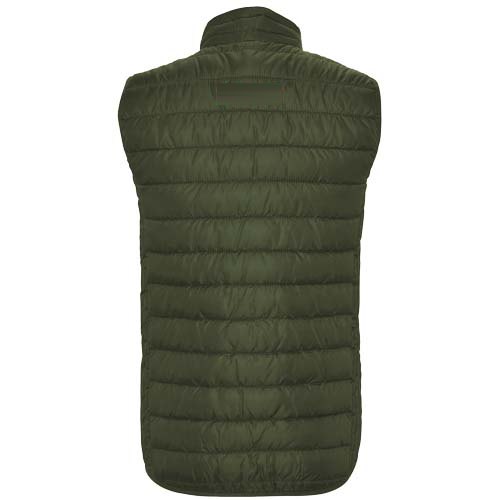 Oslo geïsoleerde bodywarmer voor heren — drukvlak hoog op de achterzijde
