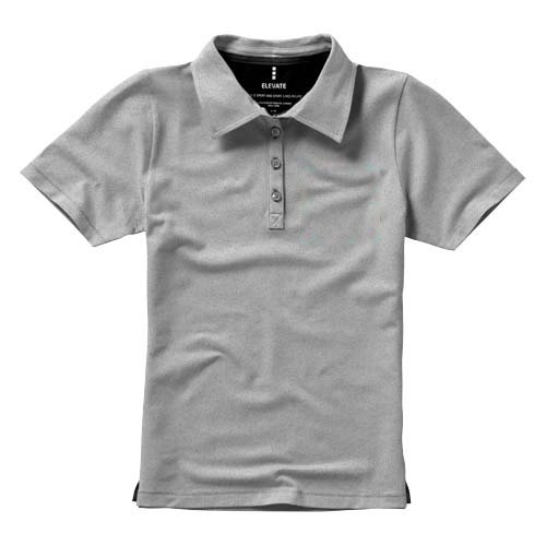 Markham 200 g/m² stretch damespolo met korte mouwen — drukvlak linker borst